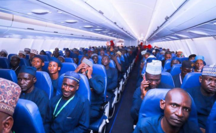 NAHCON completes airlift of Nigerian pilgrims