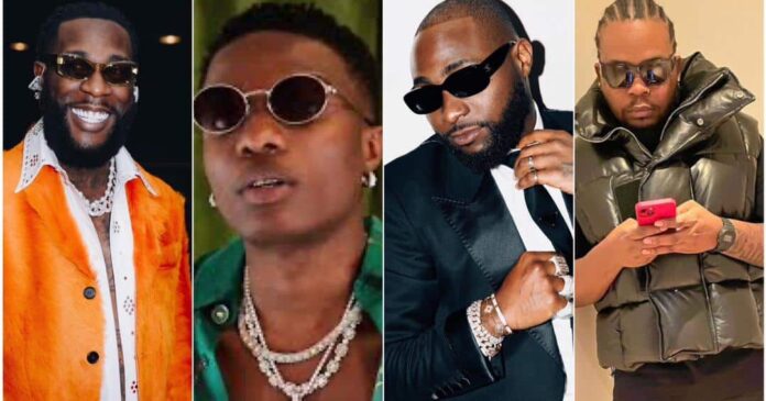 Top 10 Ranking Music Artists in Nigeria 2024